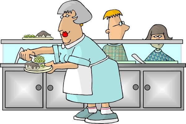 clipart school lunch lady - photo #26