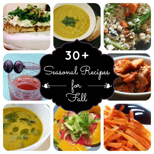 30+ Fall Recipes