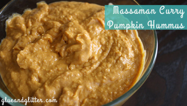 Fall Recipes: Curried Pumpkin Hummus