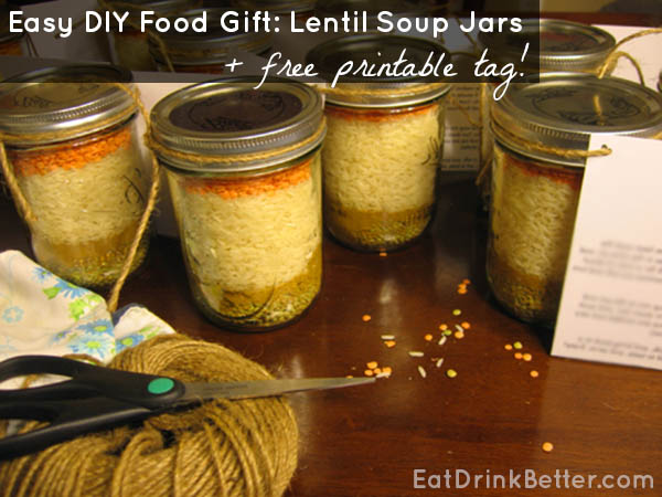 Last-Minute Gift Idea: Lentil Soup Mix