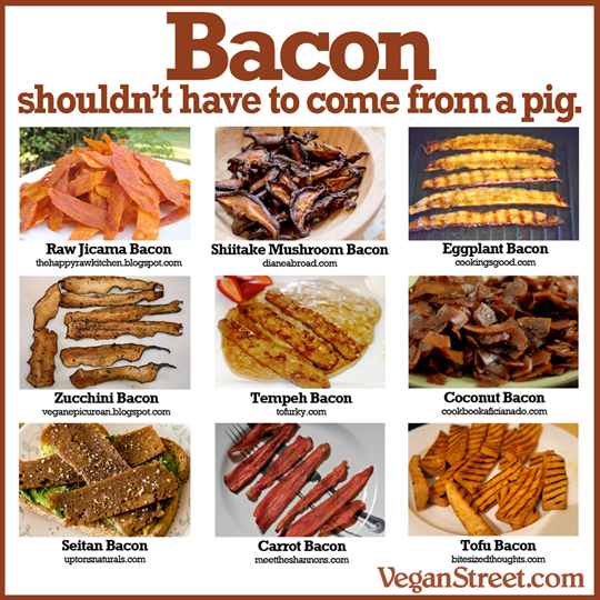 Eating Vegan: 9 Vegan Bacon Recipes. No, really.