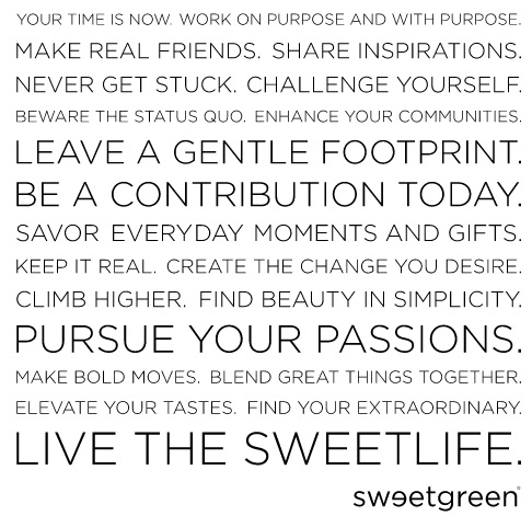 sweetgreen manifesto