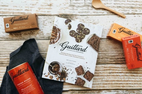 Salted Chocolate Shortbread Recipe from the new Guittard Chocolate Cookbook: Decadent Recipes from San Francisco's Premium Bean-to-Bar Chocolate Company.