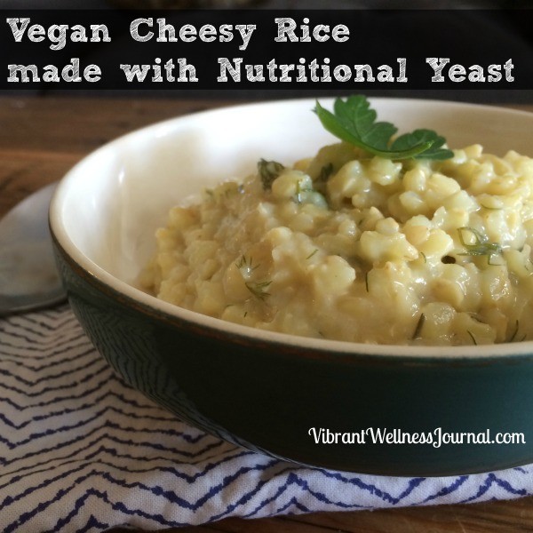 Vegan Cheesy Rice