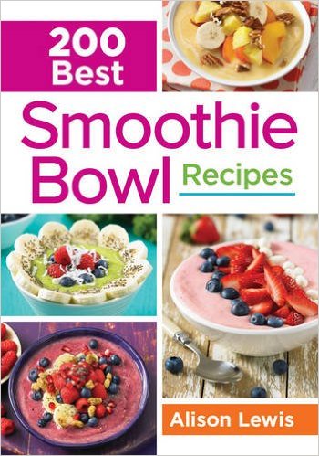 Smoothie bowls are super hot (cold?) right now, and Alison Lewis' new cookbook, 200 Best Smoothie Bowl Recipes, is packed with smoothie bowl goodness.