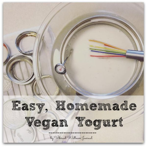 Homemade Vegan Yogurt, No Special Equipment Needed!