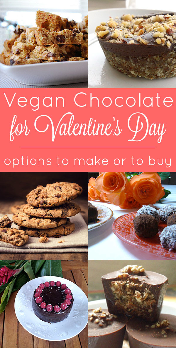 There is a common misconception out there that vegans can't have chocolate, and that is so untrue! Check out these vegan Valentine's day chocolate options. We have some that you can make and some that you can buy.