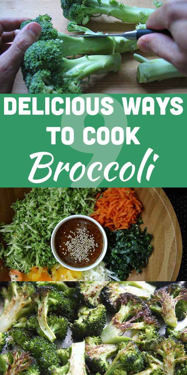 Spring is almost here, and that means broccoli season! Try some of these delicious ways to cook broccoli, my favorite vegetable of all time.