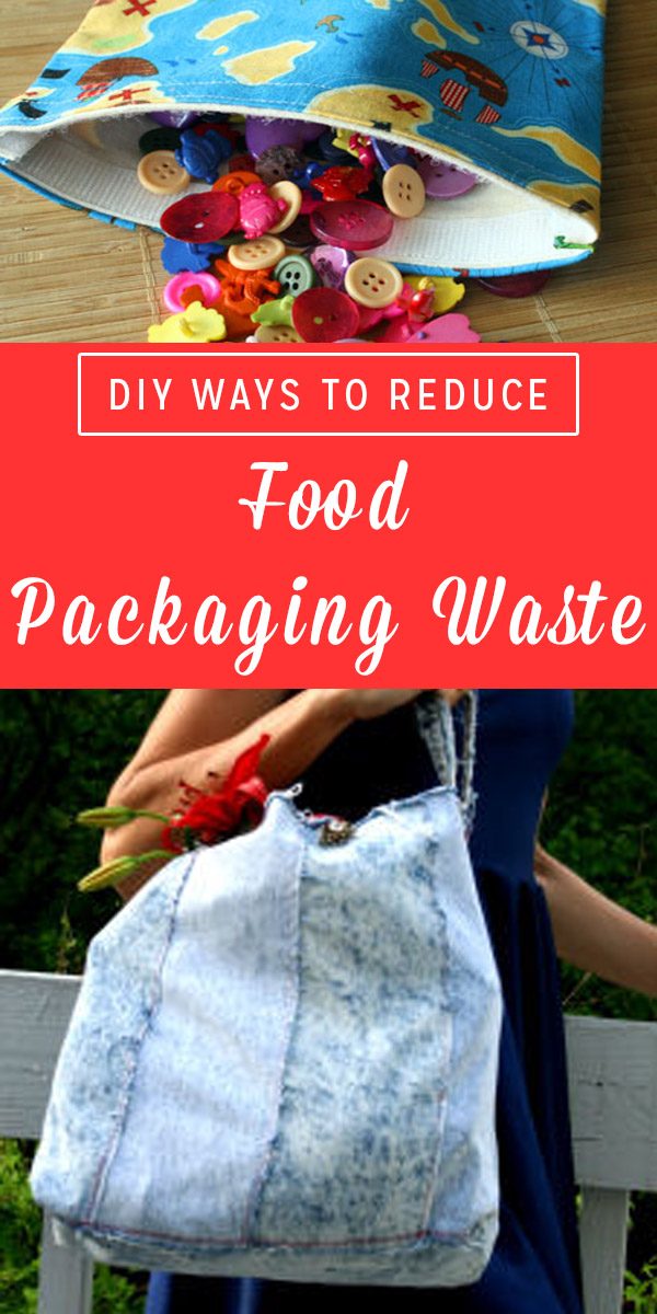 Food packaging waste is one of my pet peeves. These are some DIY ways to reduce food packaging waste, like the amount of paper and plastic, that you bring home from the grocery store.