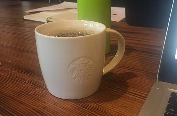 They do exist: Starbucks "for here" mugs (Photo: Robyn Purchia)
