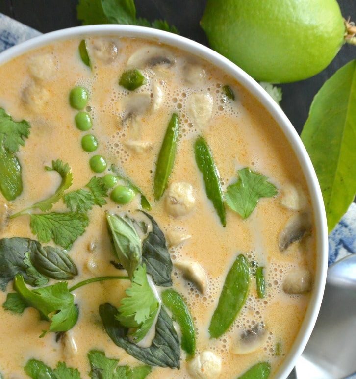 spicy coconut soup