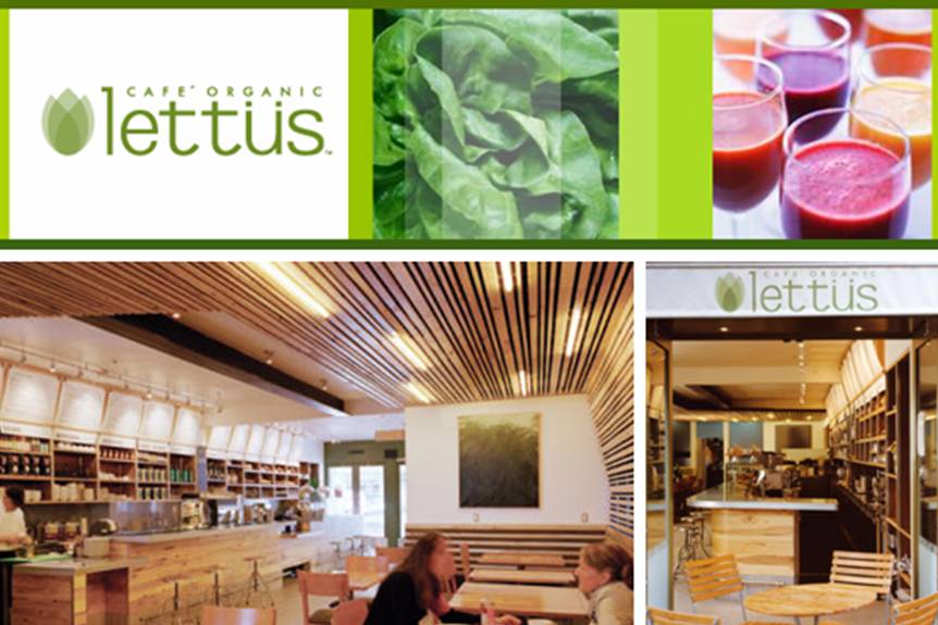 The Best Organic Food in San Francisco is at the Cool and Casual Lettüs