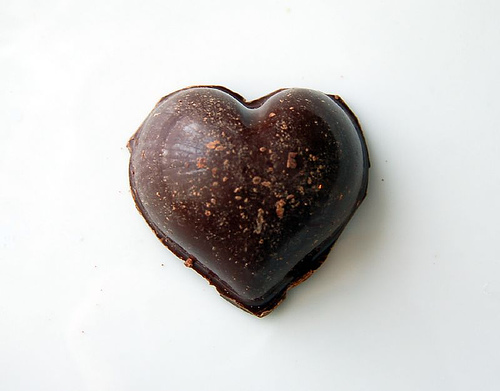 Dark Chocolate Heart