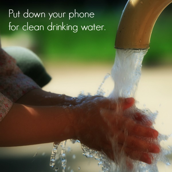 Clean Drinking Water Project Challenges You to Put Down the Smartphone