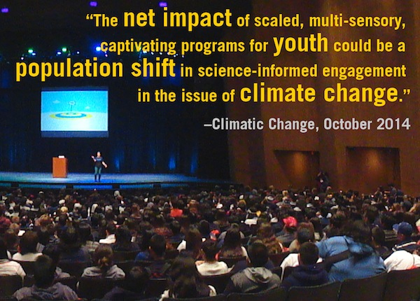 It's Official: Climate Education Inspires Action