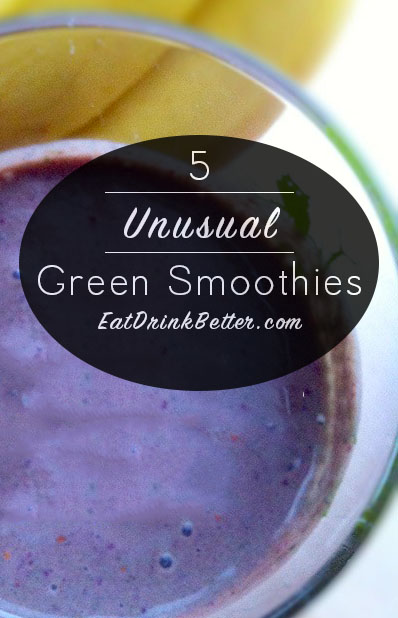 5 Easy Green Smoothie Recipes for Breakfasts on the Go