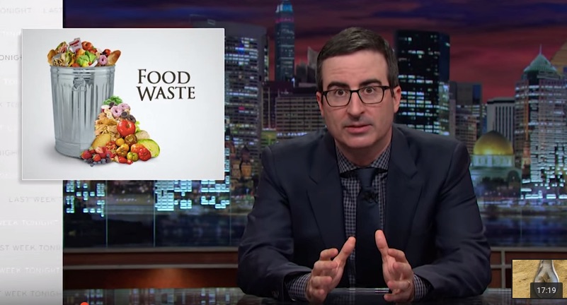 This John Oliver food waste segment is a must-see!