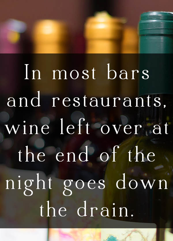 Not only is wasted booze a tragedy, but it costs bar and restaurant owners big money. But some bar owners and chefs are reusing alcohol in creative ways.