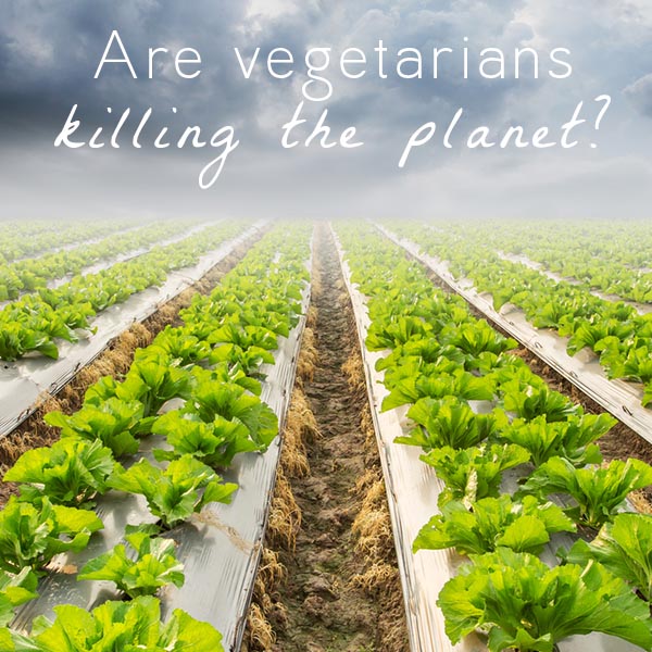 Vegetarians are not killing the planet, and a new press release suggesting that they are gets it wrong.