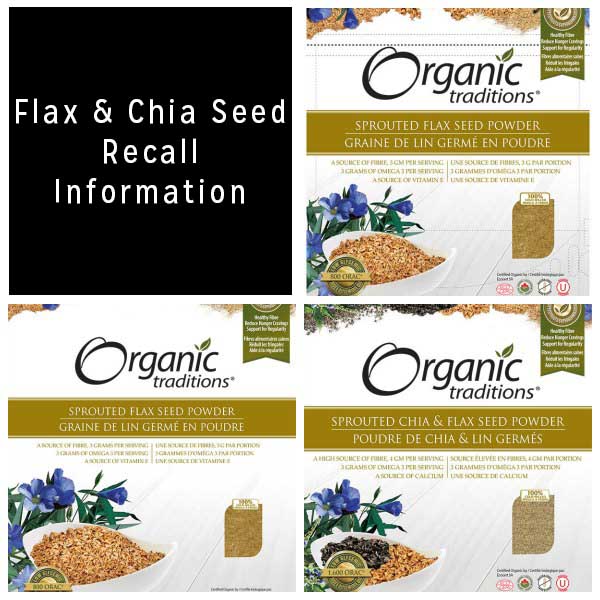 If you bought sprouted flax or chia seeds at Whole Foods Market recently, it may be time to do a pantry check.
