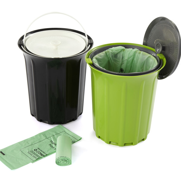 Happy Earth Day! Here's how you can win a kitchen compost collector from our partners at Full Circle! #giveaway