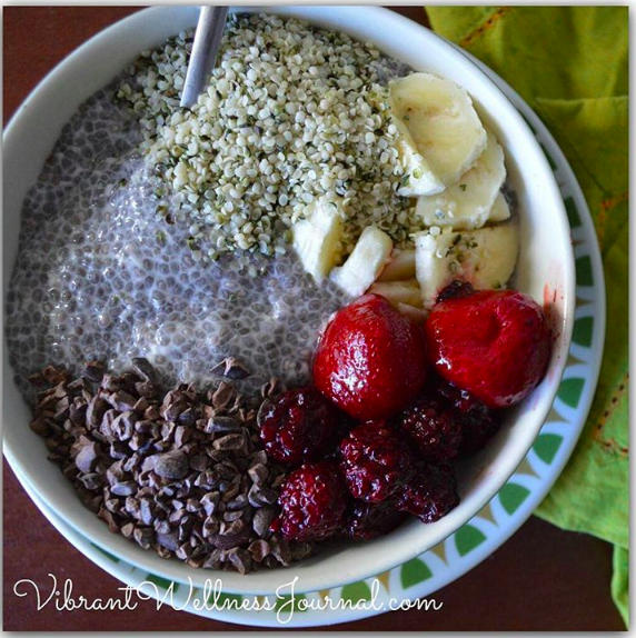 superfood chia pudding