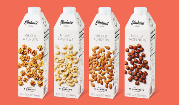 Elmhurst Dairy milked plants use a new technique to create vegan milk without the need for thickeners or stabilizers.