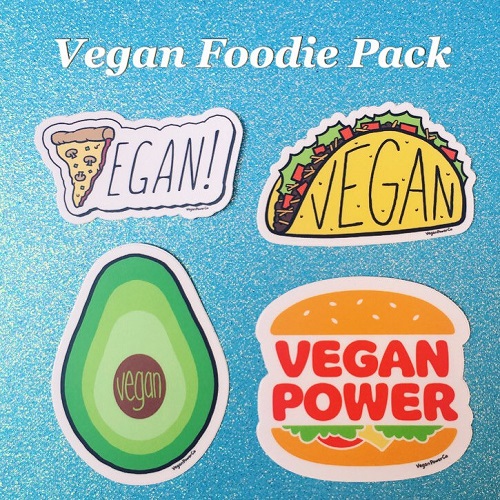 vegan stickers