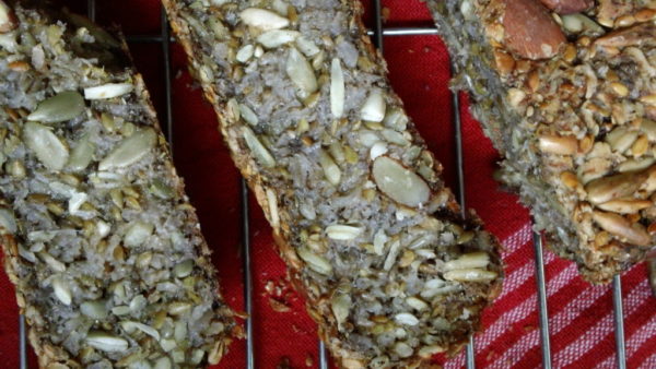 homemade nut bread