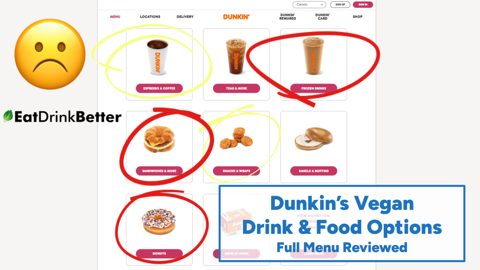 Dunkin' Vegan Food & Drinks [2023 Menu & Options]
