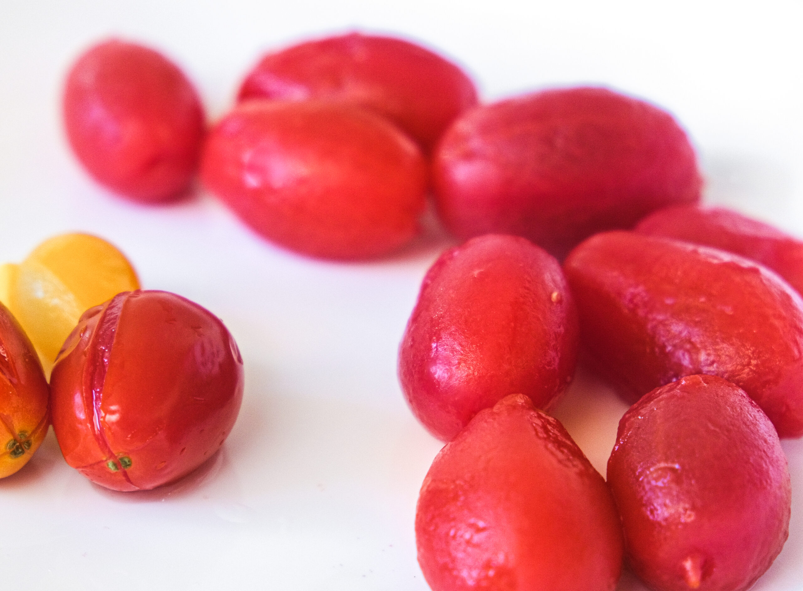 Skinned Cherry Tomatoes