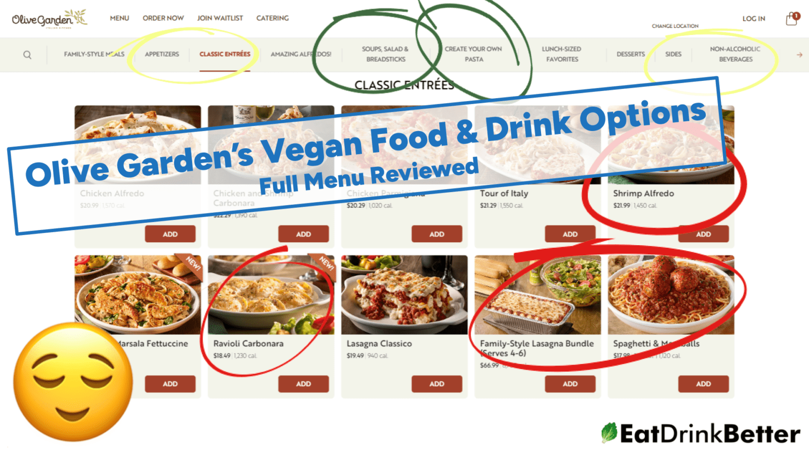 A Vegan's Guide to Olive Garden: 2022 Menu Options and Swaps