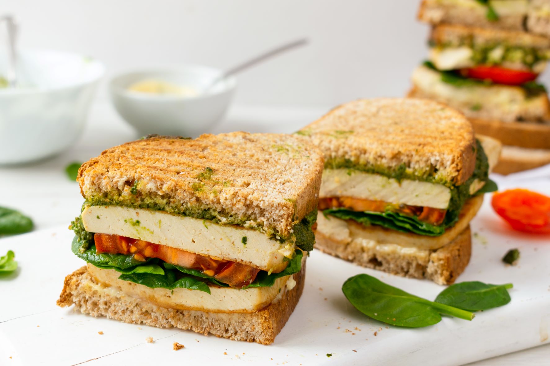 Vegan Breakfast Sandwich - Vegan Huggs