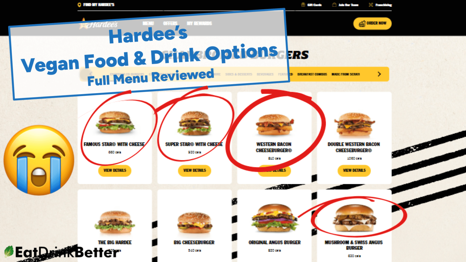 Hardee s Vegan Food Drinks 2023 Menu Options 