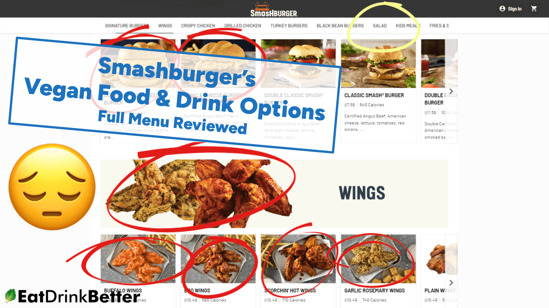 Smashburger Vegan Food & Drinks [2023 Menu & Options]