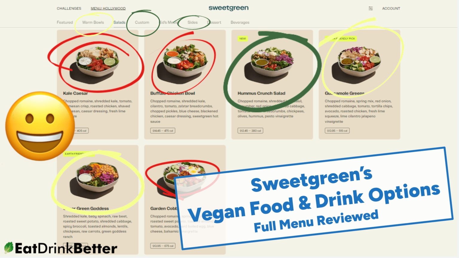 Sweetgreen Vegan Food & Drinks [2023 Menu & Options]