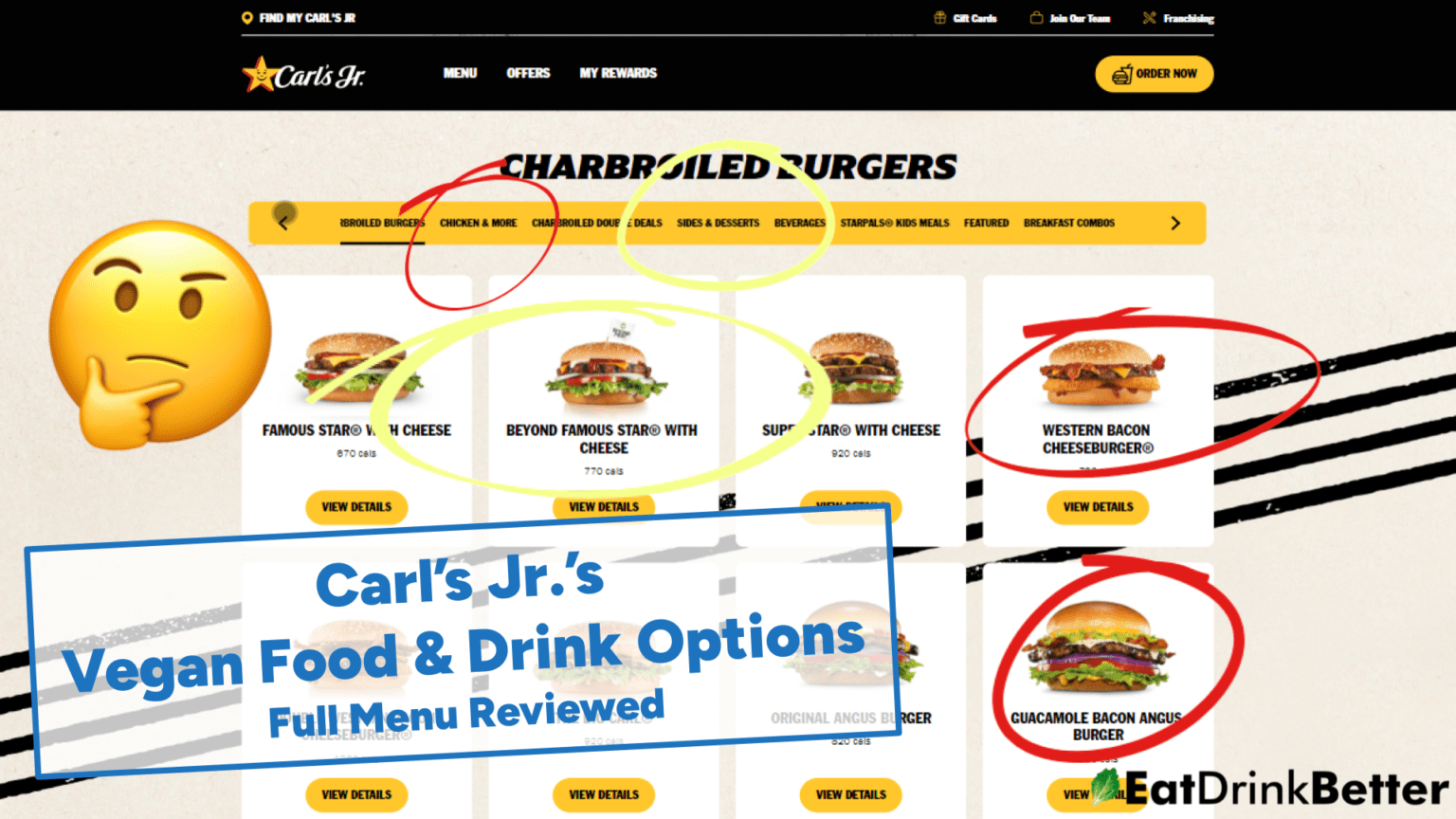 Carl S Jr Vegan Food Drinks 2023 Menu Options   Eat Drink Better Dining Guide Featured Images 3 4 1536x864 