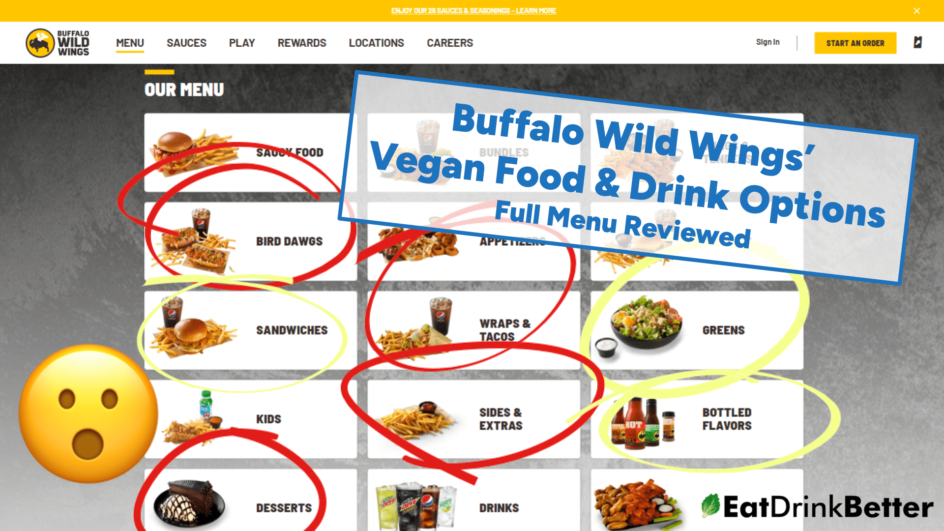 Buffalo Wild Wings Vegan Food & Drinks [2023 Menu & Options]