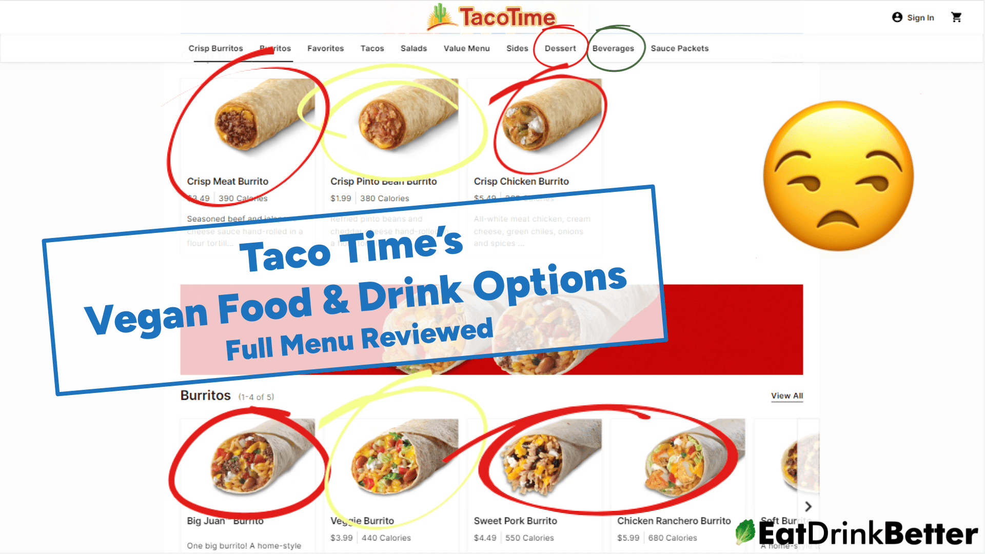 Taco Time Vegan Food & Drinks [2023 Menu & Options]