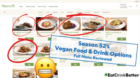 Season 52 Vegan Food & Drinks [2023 Menu & Options]