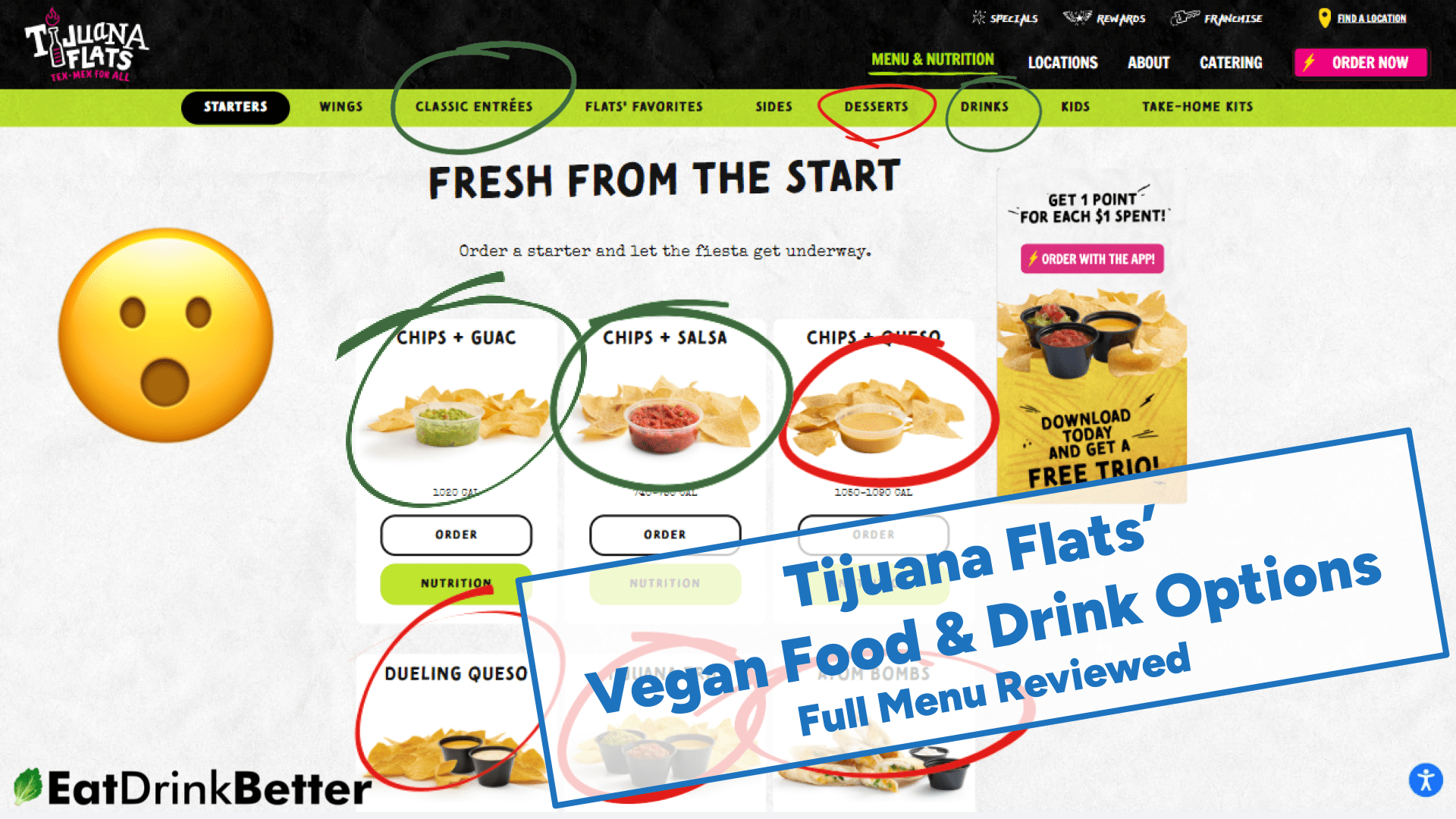 Tijuana Flats Vegan Food & Drinks [2023 Menu & Options]