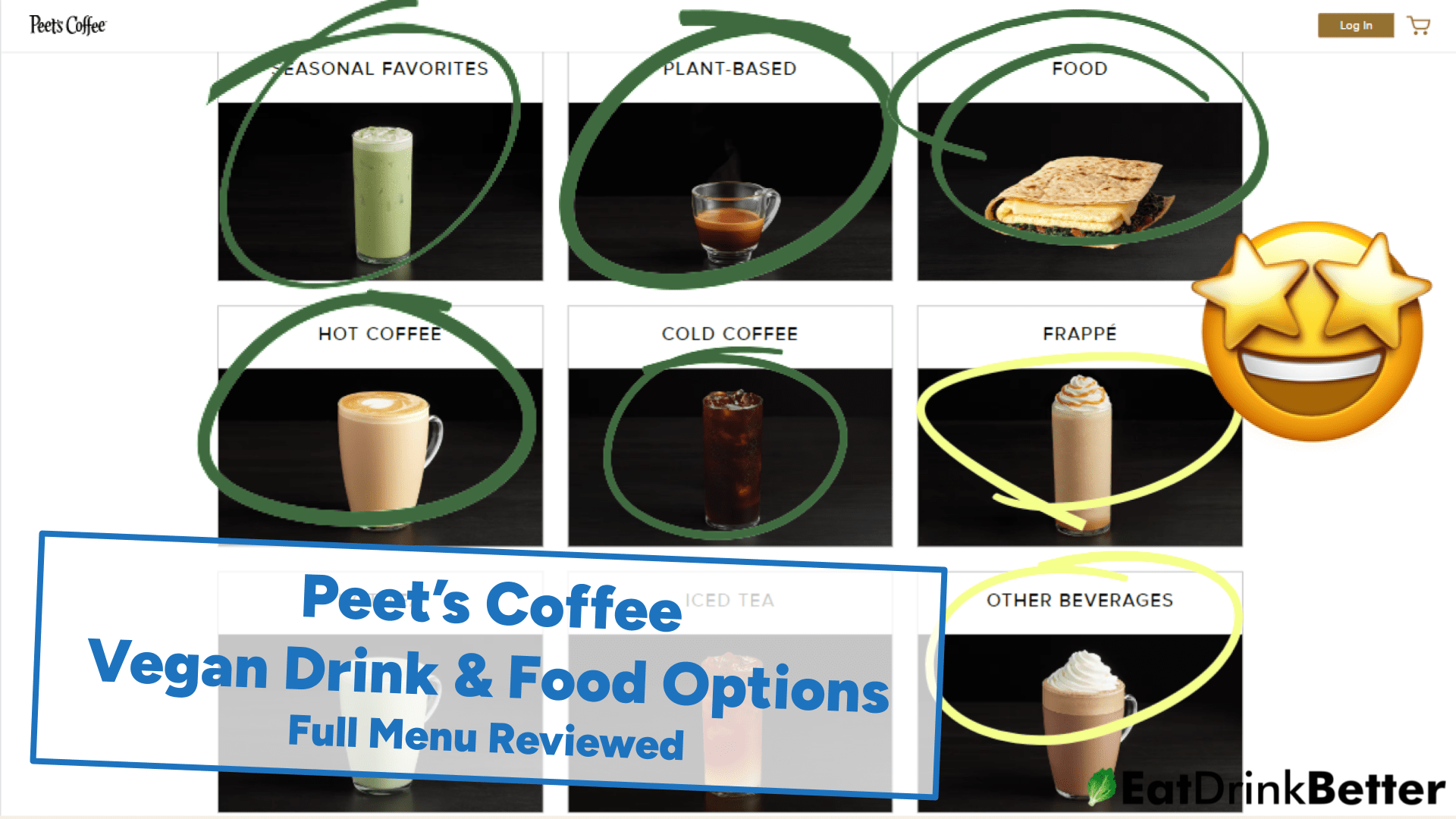 Peet's Coffee Vegan Food & Drinks [2023 Menu & Options]