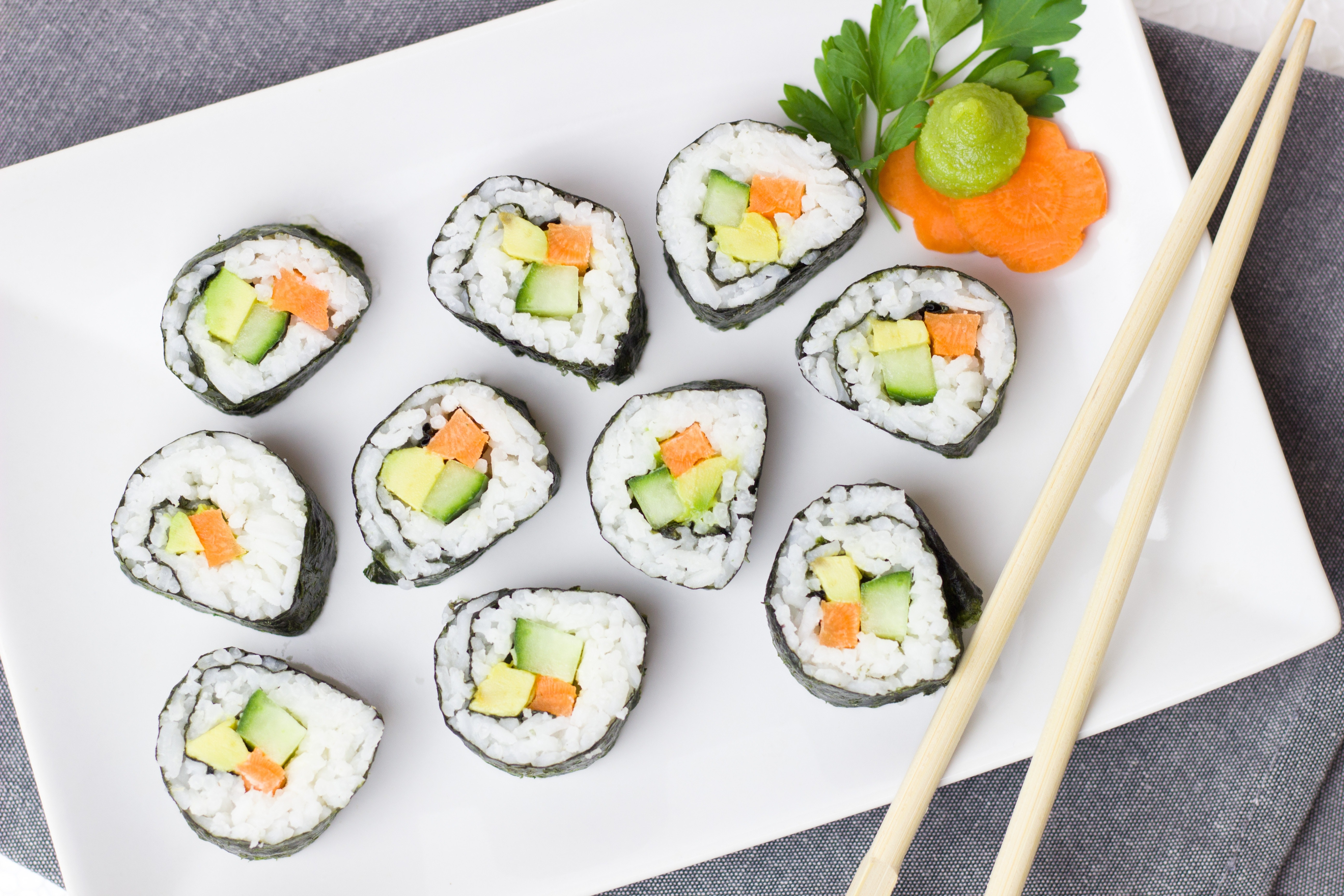 vegan sushi recipes