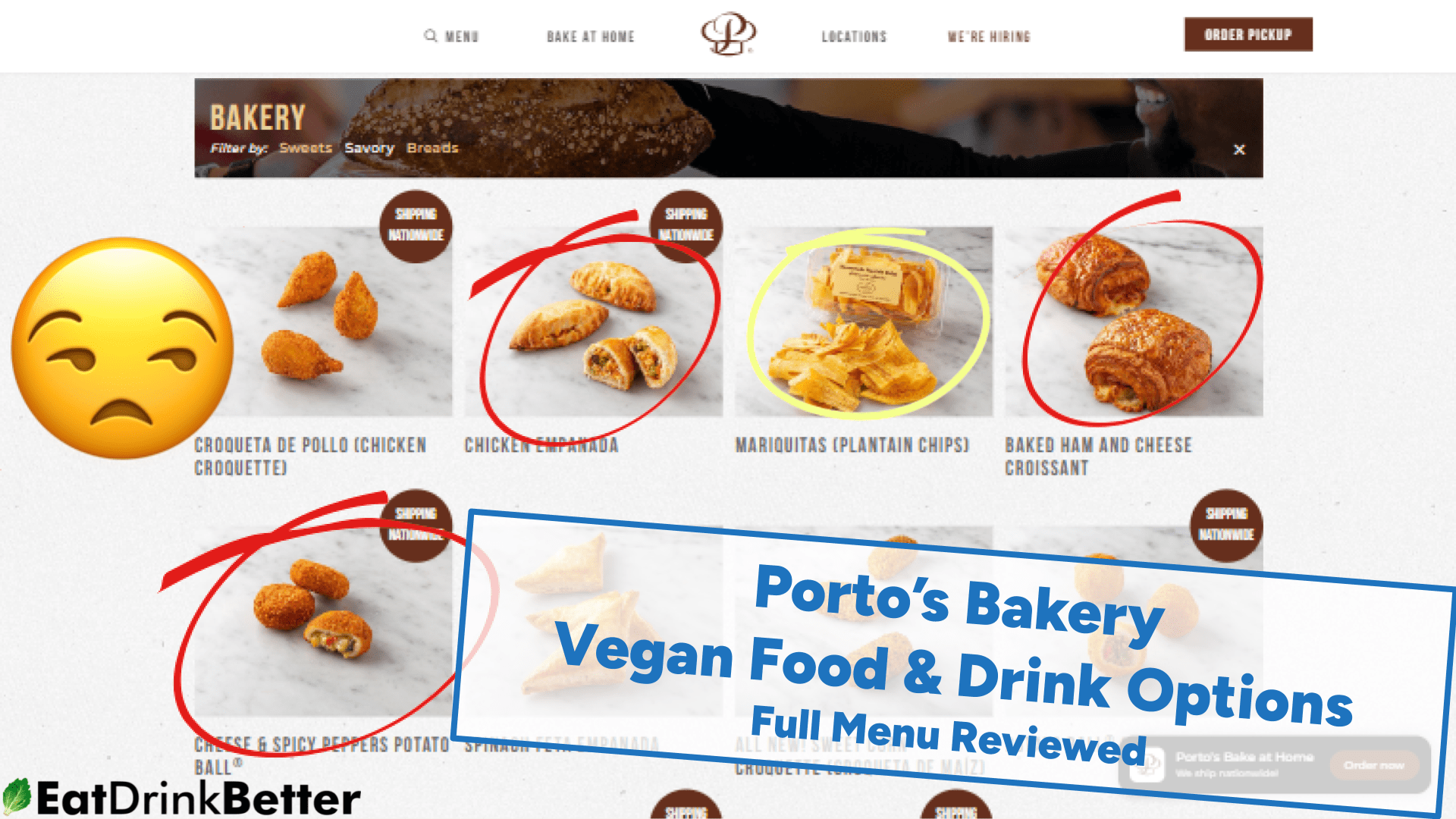 Porto's Bakery Vegan Food & Drinks [2023 Menu & Options]